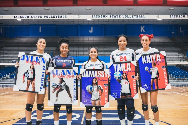 Jackson State Volleyball Team Senior Night Gallery