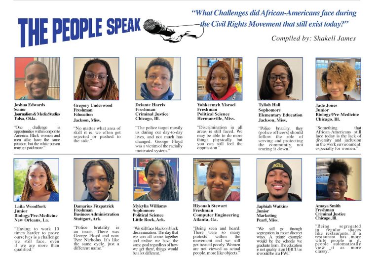 People Speak: “What Challenges did African-Americans face during the Civil Rights Movement that still exist today?”