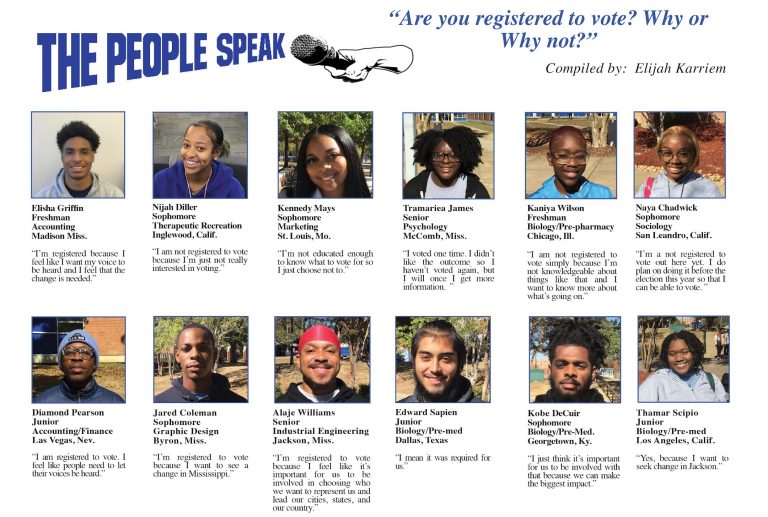 People Speak: Are you registered to vote? Why or why not?