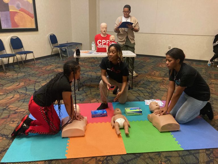 Students got to the heart of the matter at CPR event