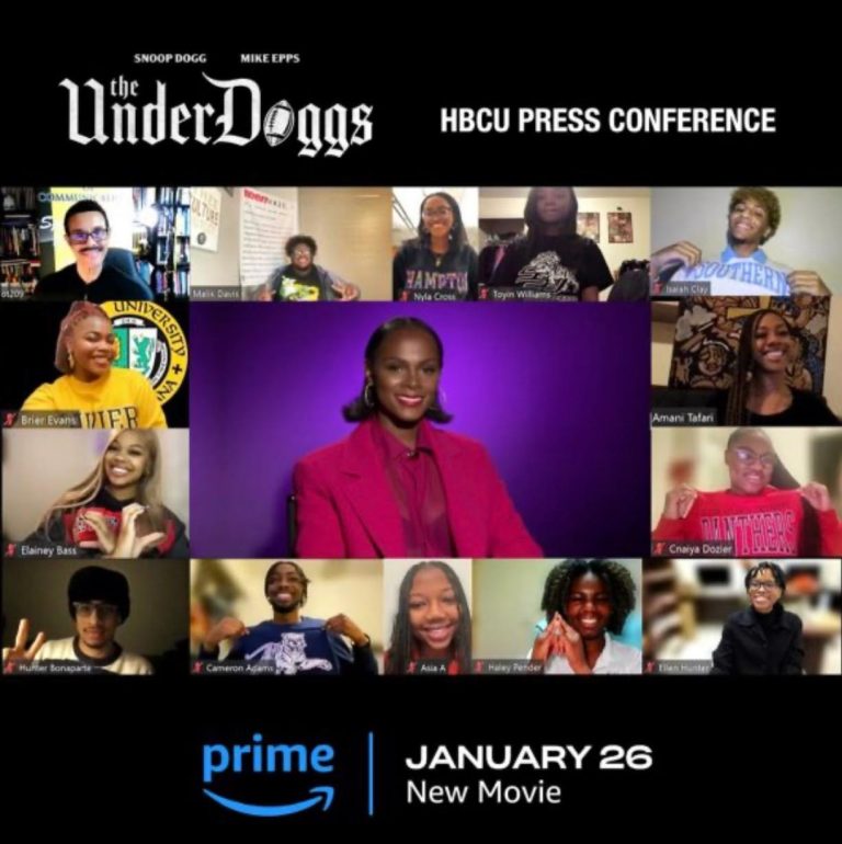 HBCU students invited to “The Underdoggs” Media Roundtable