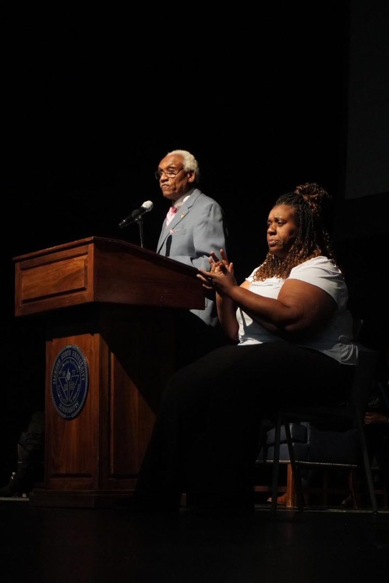 McLemore inspires students to continue the fight for change during the 56th Annual MLK Birthday Convocation