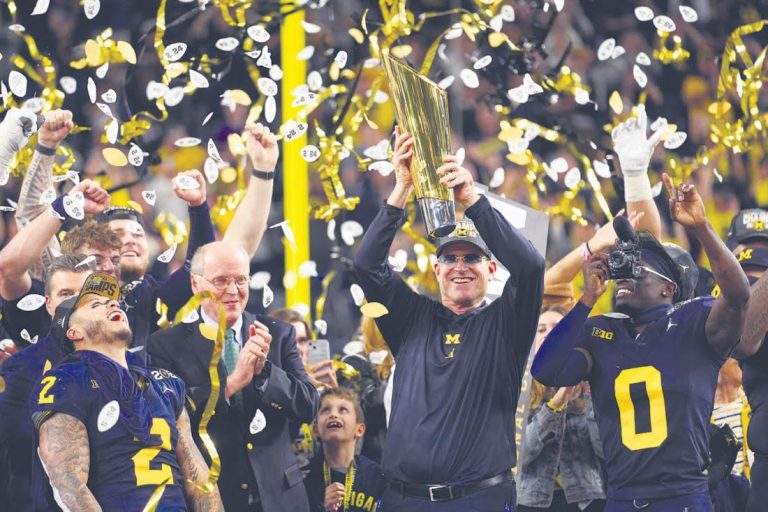 Michigan wins college national football championship